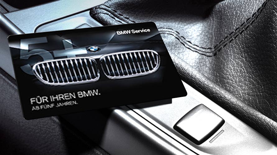 BMW 5  Kundenkarte, BMW Service, Angebote, Kundenkarte 